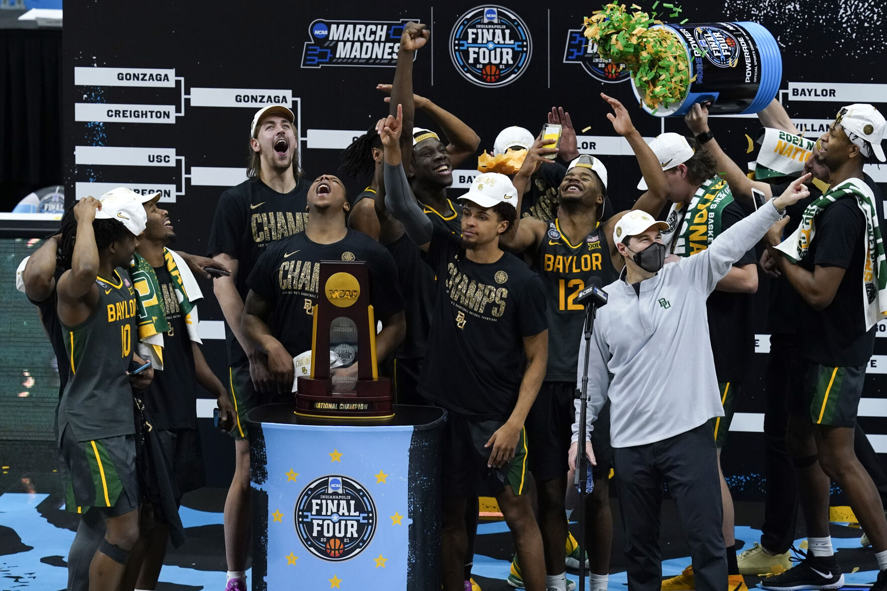 APTOPIX NCAA Final Four Baylor Gonzaga Basketball
